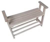 лавка обувница осина а 0,7х0,3м, банный перец