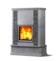 печь-камин tulikivi akko grafia 1635 мм 