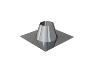 разделка феррум крышная угловая (430/0,5 мм) нержавеющая ф200 черная ral9005