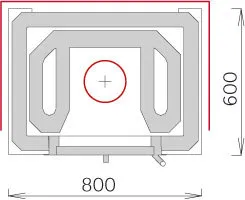 печь-камин tulikivi mustio h2100 мм