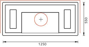 печь-камин tulikivi saramo trio nobile 1800 мм 