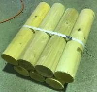 дрова березовые оцилиндрованные, 37 см, 9-10кг