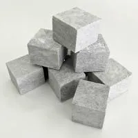 камень для бани талькохлорит кубики, 18 кг, ведро, гефест