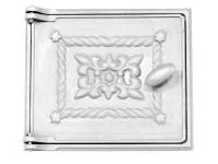 дверца чугунная топочная дт-4, 250*280 (270*295) мм, балезино