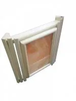 абажур угловой с гималайской солью 3 плитки (ау-3п) горизонтально банный эксперт 