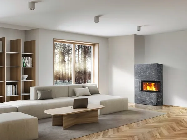 печь-камин tulikivi petro nobile 1500 мм 