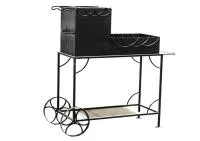 мангал м-09, 130*123*44см, антрацит. дачный эксперт