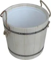 запарник 15л с пластмассовой вставкой, банный эксперт