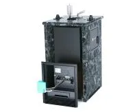 печь для бани изистим сочи м2 premium в трехстор. кожухе из пироксенита вход с тыла закр.верх ггу эл