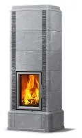 печь-камин tulikivi kelva s grafia 1890 мм 