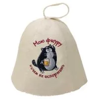 шапка для бани мою фигуру ничем не испортить банные штучки