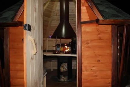 гриль-домик