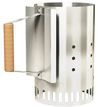 стартер grillux для угля xl оцинкованный