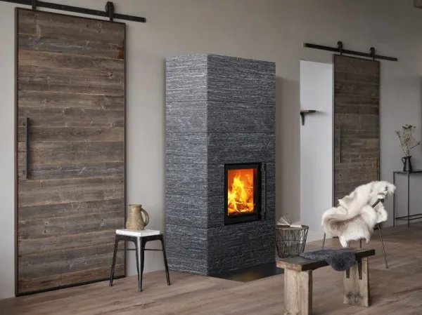 печь-камин tulikivi raita trio rigata 2100 мм 