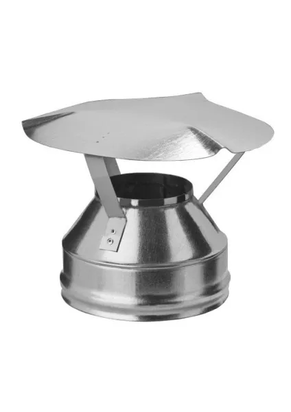 оголовок феррум нержавеющий, (430/0,5 мм), ф115/200, по воде черный